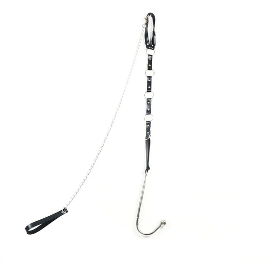 Collar EverydayUse and Anal 5853 with Hook Kinky Leash 0615